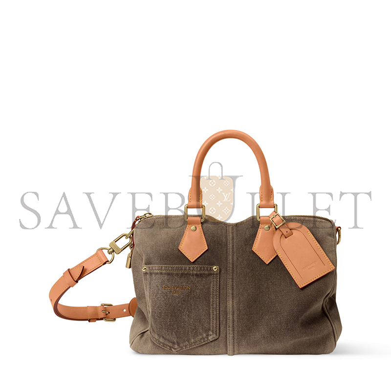 LOUIS VUITTON DENIM SPEEDY 30 BANDOULIÈRE M29170 (34*22*19cm)